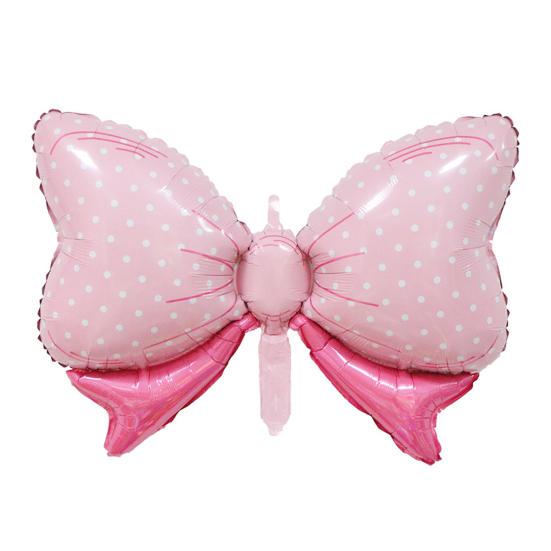 10 szt. Balony kokardki Kreatywny kształt Żywy kolor Oszałamiający efekt wizualny Odporne na wybuch Ekstra duże Błyszczące balony kokardki Dekoracje na imprezę