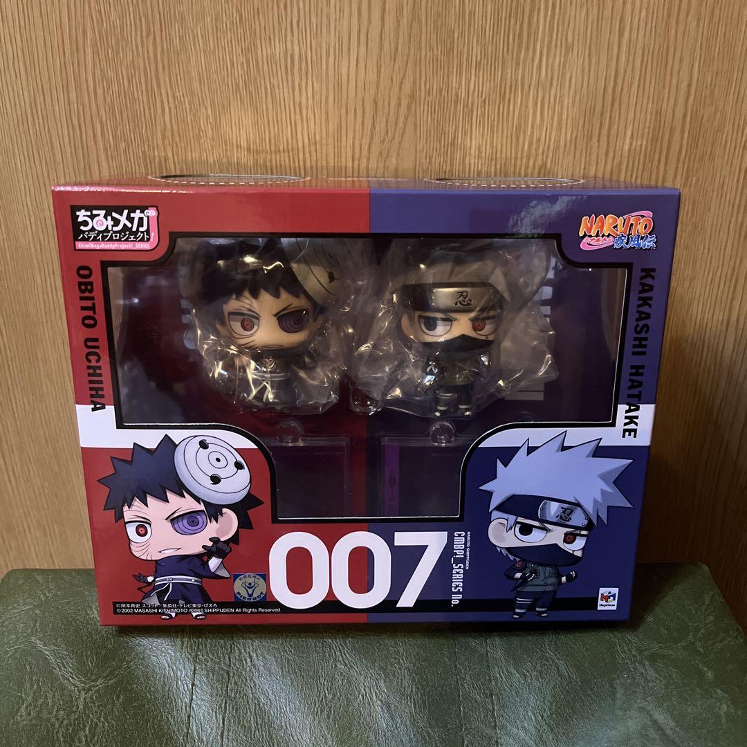 

[USED] NARUTO Naruto Chimi Mega Buddy Project Hatake Kakashi Uchiha Obito