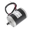 MY6812 12V 120W High Speed Small Brush Motor with Belt Pulley Electric Scooter E Bike Accessory