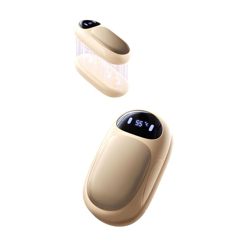 Fast Heating USB Rechargeable Hand Warmer Providing Easy Warmth Feature Magnetic Accent For Indoor And Outdoor Use