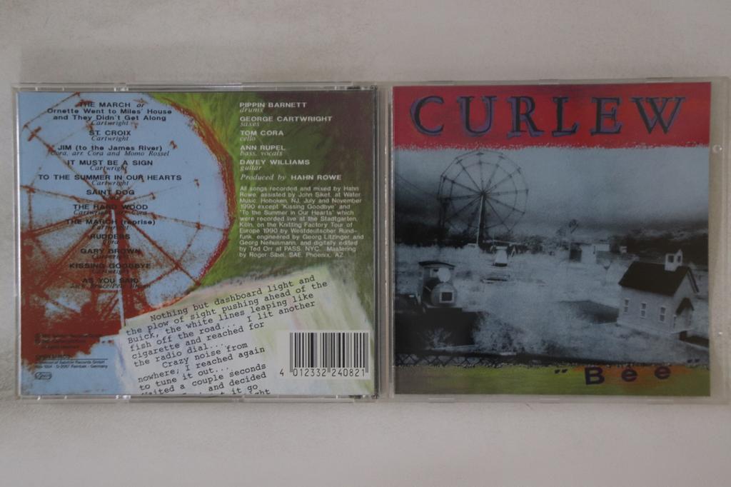 CD CURLEW - Bee SOM24082 OPEN MINDS 1991 Germany Jazz Used