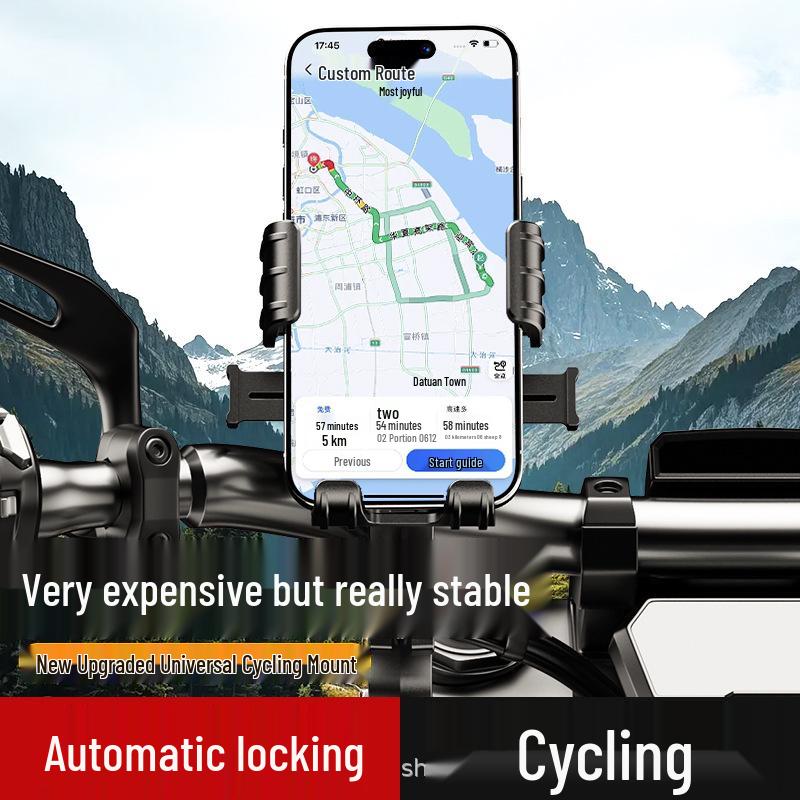 Universeller Fahrrad-Handyhalter für Fahrräder, Roller und Motorräder