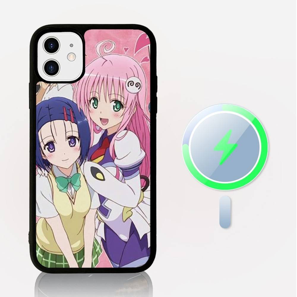 Classic Beautiful Anime Girl To Love-Ru Phone Case Magnetic Case For IPhone 16 14 13 12 11 15 Pro Max Plus For Magsafe Wireless