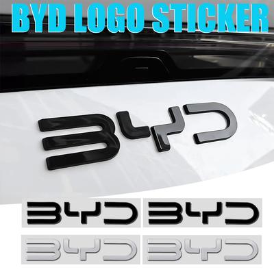 Car Front Hood Bonnet Rear Trunk Emblem Cover Sticker Auto Styling For BYD Atto Yuan Plus Song Plus Seal Seagull Dolphin Sealion