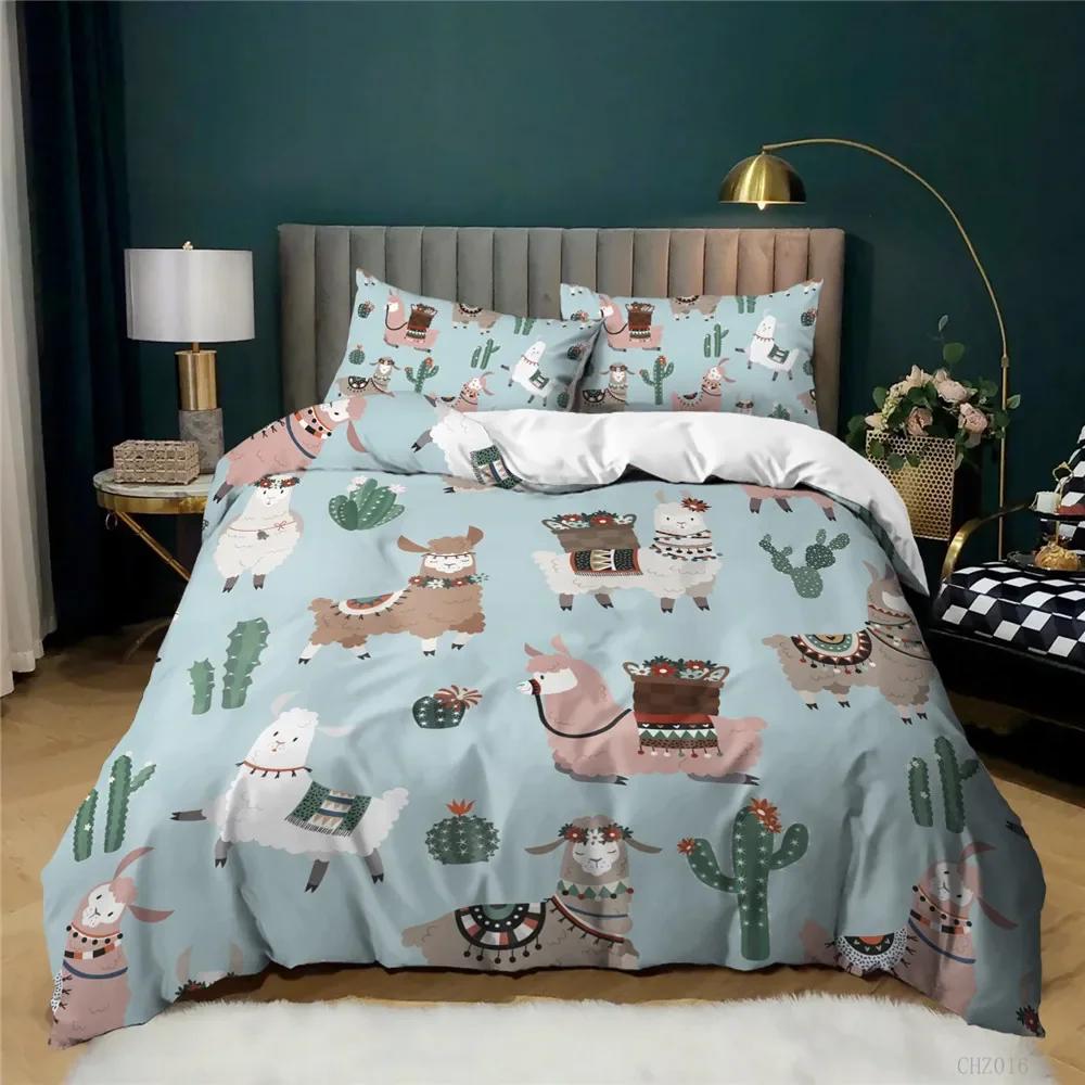 

3D Rose Skull Flower Beddings Sunflower Au Double Single Duvet Set Cover Bedroom Bed Cover Set North America Bedclothes Floral EU Single(135*200cm)3pcs