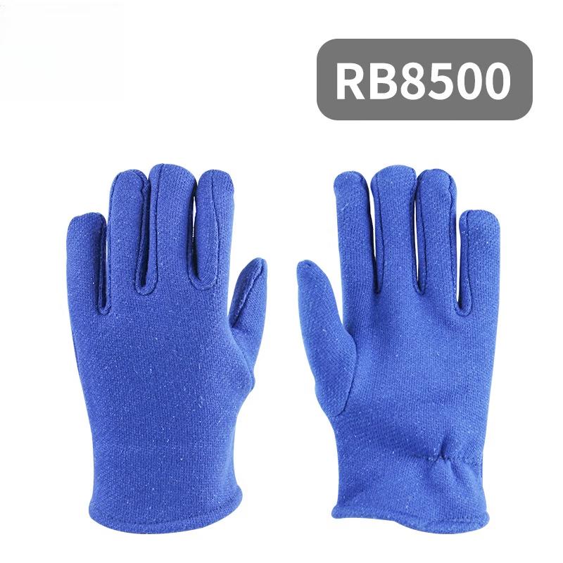Thickened Flannel Thermal Work Gloves