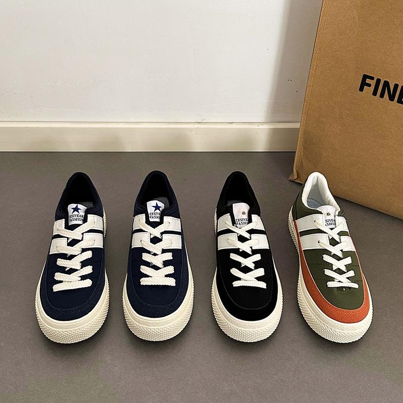 Canvas Shoes 2025 Couple Sports Shoes Sports Casual Women Sneakers Flats Black Outdoor Male and Female Student Vulcanize Shoes