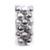 Decorative Christmas Tree Pendants 24pcs/box Glitter Powder Ball Pendant Ornament Christmas Baubles Balls Ornaments Gift