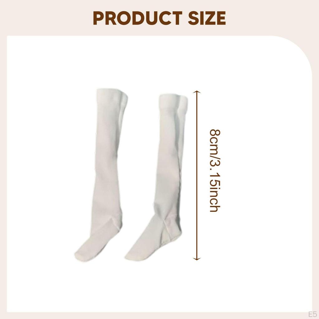 1/6 Scale Casual Socks Stylish Cosplay Costume Accessory Leg Warmers for 12inch Action Figures