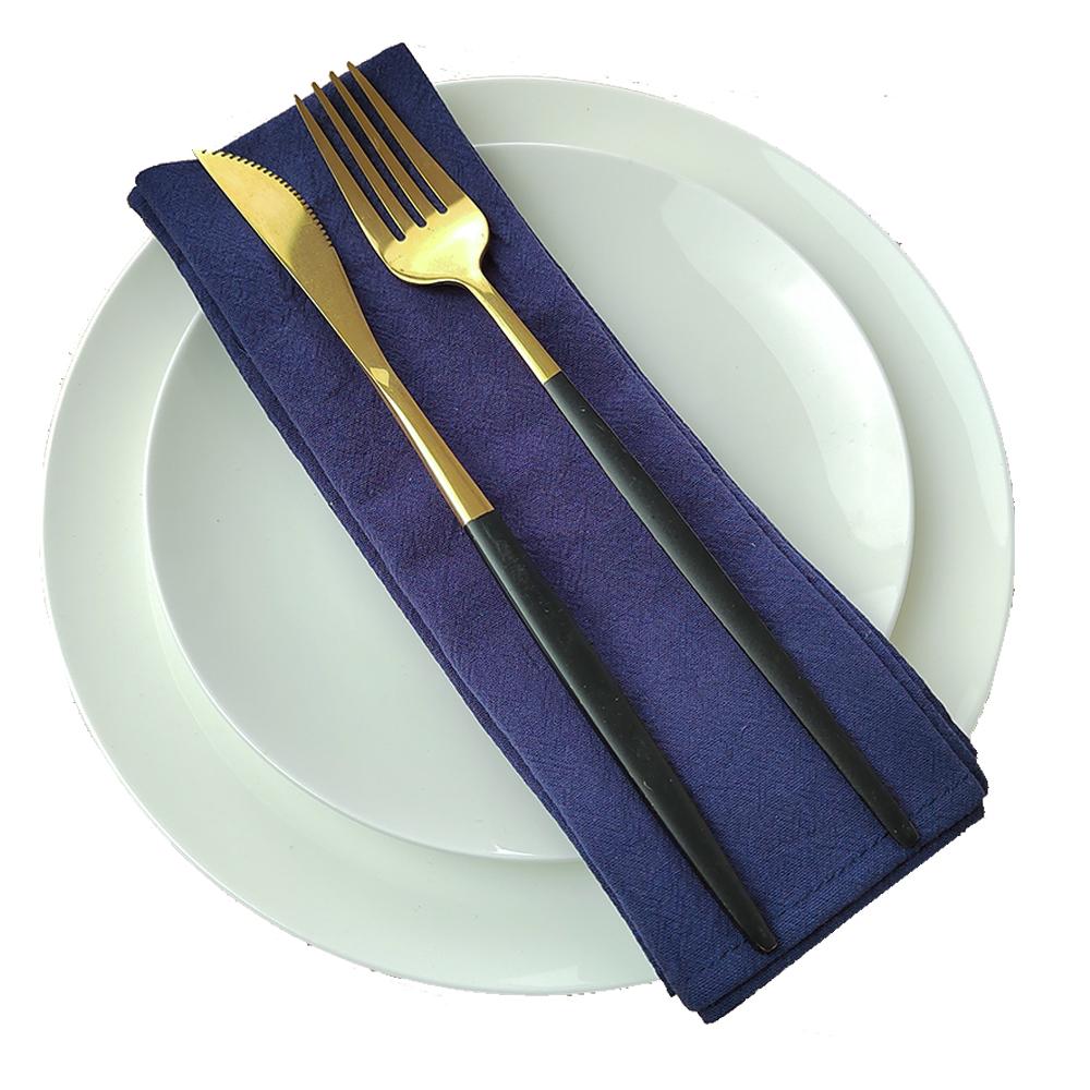 6 Pcs Serving Cloth Napkins 30x45cm Natural Cotton Fabric Serviette Kitchen Tea Table Towels for Wedding Decoration Baby Shower