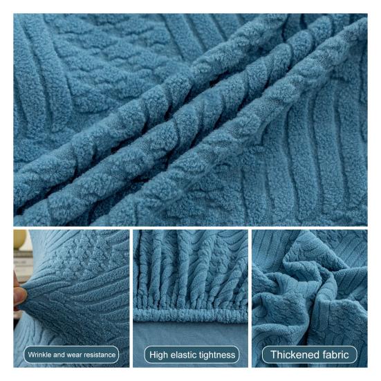 Computer Chair Cover Wear Resistant Non-Fading Thickened Universal Fabric 360-Degree Full Coverage Slipcover Chair Decoration