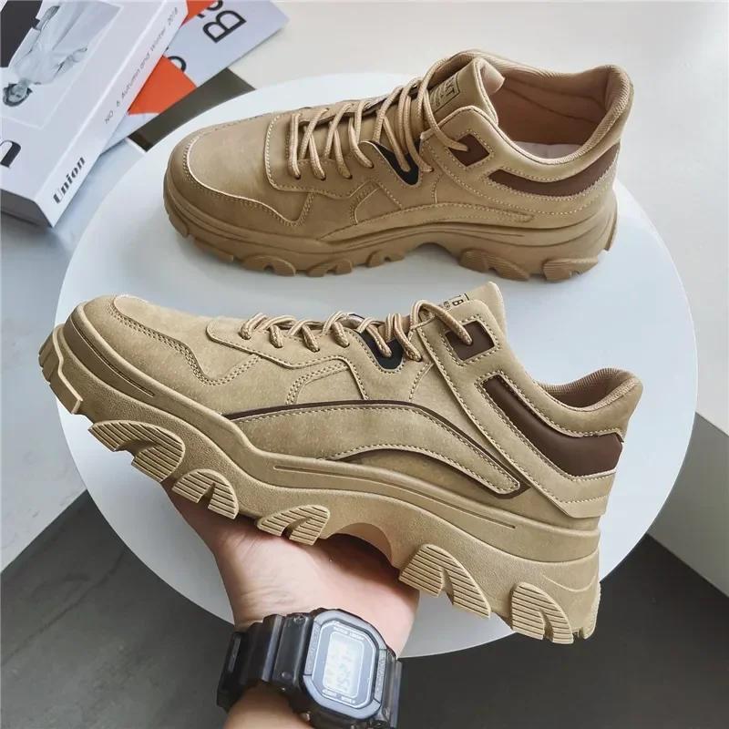 Fashion Men's Casual Fashion Running Shoes Soft Soled Mens Brand Design Sneakers Autumn New Men Wear-resistant Tenis Zapatillas Hombre