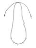 [Ray Beams] Accessories Stud Cord Necklace Women's BLACK ONE SIZE