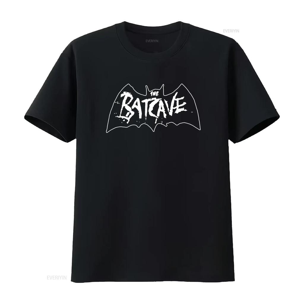 Batcave Gothic T shirt Stylish Goth Death Rock for Trendsetters vintage Washed Stretched Versatile fashion