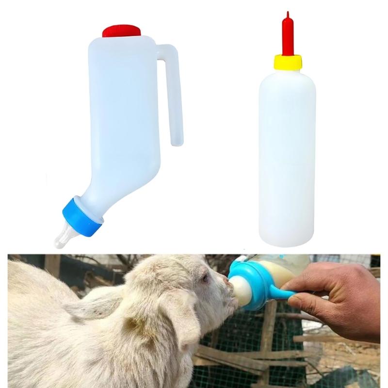 Lamb Nursing Bottle Large Capacity with Nipple and Convenient Bottle Livestock Tool Easy Feeding Tool
