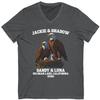 V-Neck Jackie & Shadow T-Shirt Big Bear Lake Season 2026 Bald Eagle Babies Sandy And Luna Graphic Tee
