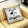 For Fish Cat Skull Pirate Jack Rackham Jolly Roger Throw Pillow Cover Case Custom Decorative Pillowcase Accent Cushion Covers