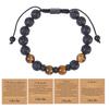 JYL TS Bracelet Couple's  Eye Beaded Enhances Affection & Luck