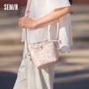 Semir Cute Cartoon Print Crossbody Bucket Bag