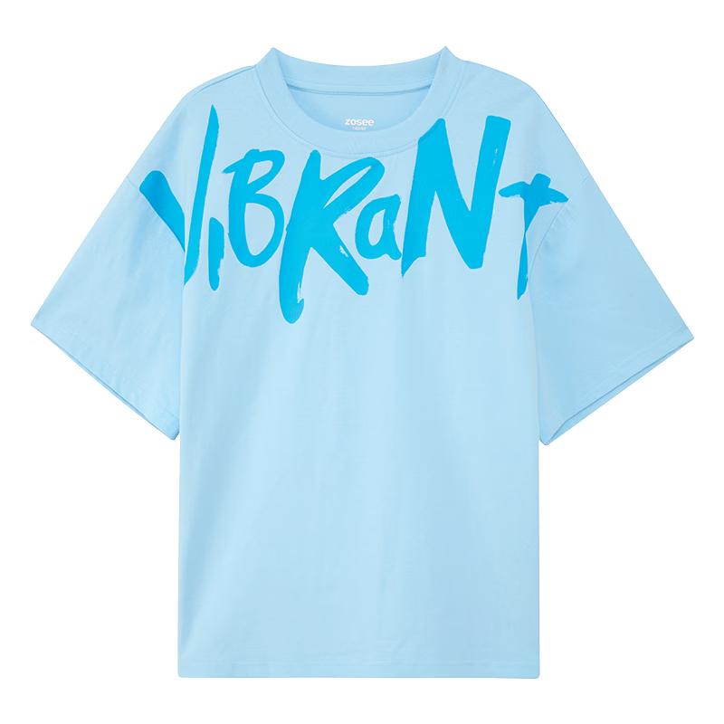 

Zuoxi Boys Art Graffiti Letter Short Sleeve T-Shirt 140