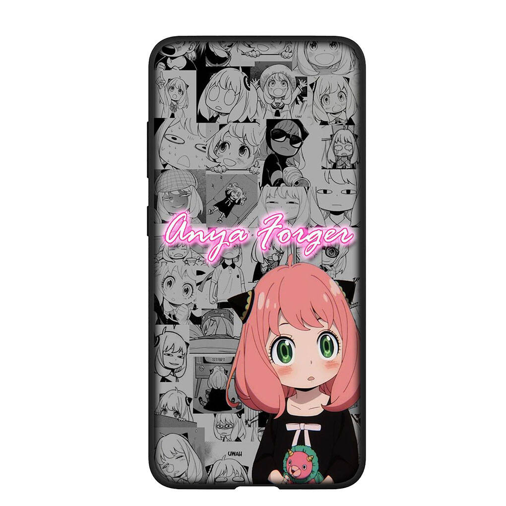 Phone Case for Samsung Galaxy S25 S23 S22 S24 Ultra FE S8 A05 A06 A15 A16 A36 A37 A35 A54 A55 A56 A57 A25 A26 A53 Anime Spy X Family Anya Forger Cover