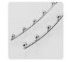 1pc Supermarket Shelf Beaded Hook Clothing Store Display Rack Hooks Wall Mounted Balcony Hanger Beaded Hook Home Accessories