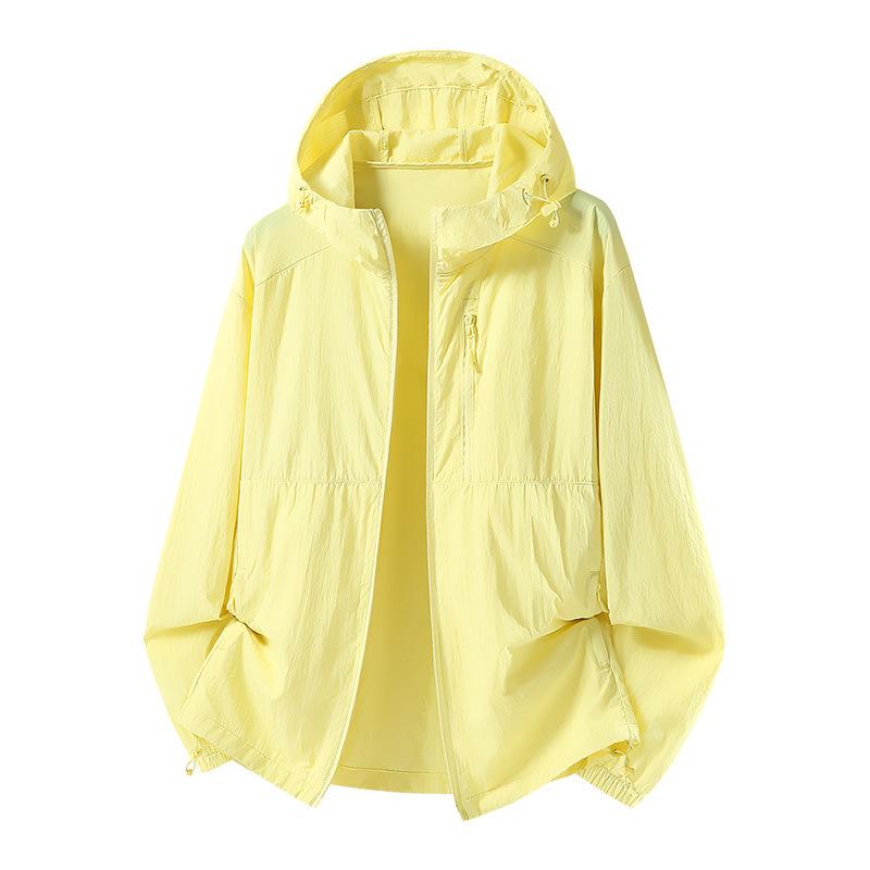 1011 Ice Silk Couple Sunscreen Clothing Summer UV Protection Skin Clothing Sunscreen Clothing Jacket Breathable Outdoor New