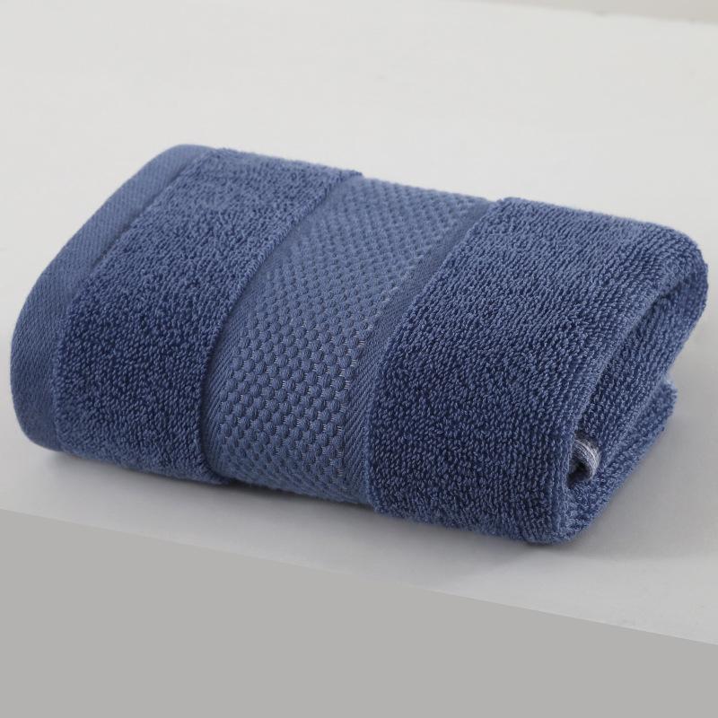Jacquard Pure Cotton Absorbent Face Towel for Adults
