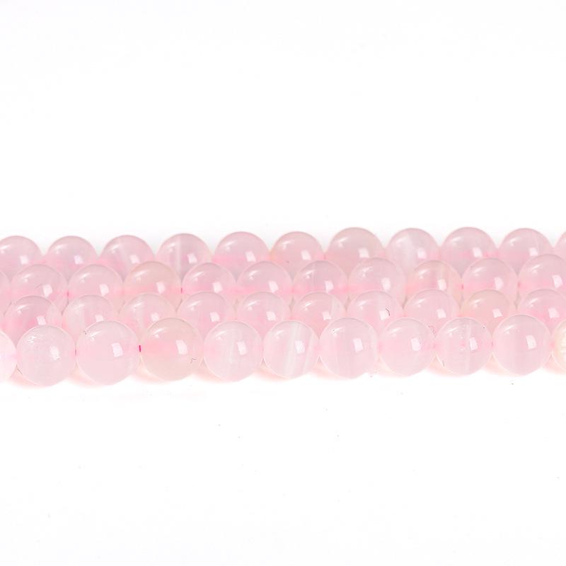 Pink Calcite Beads for DIY Bracelet Jewelry