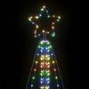LED Christmas Tree 861 Multicolor LEDs 478 Cm