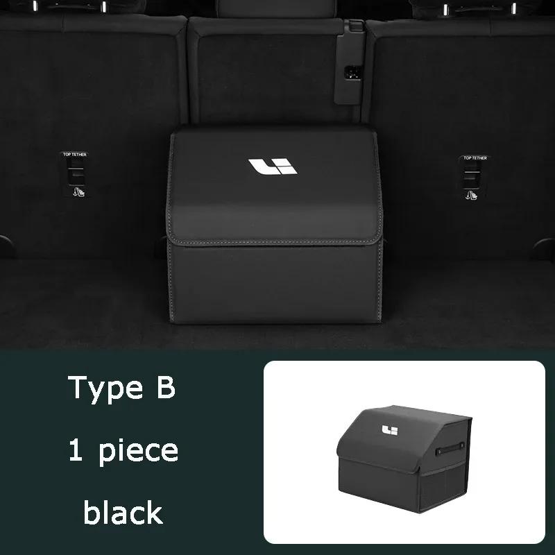 Organizador Dobrável para Porta-Malas de Carro para LiXiang ONE L6 L7 L8 L9 MEGA - Acessórios para Carro Caixa de Armazenamento Interna para Porta-Malas, Organizador de Gadgets para Carro