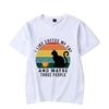 Short Sleeve Tees Men's T-shirt I Like Coffee My Cat T Shirt Graphic Tshirt Harajuku Streetwear Fashion Trend Men's Brand Shirts