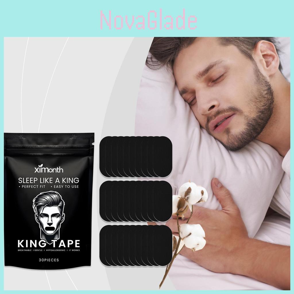 Ximonth Comfortable Breathable Snore Prevention Mouth Tape For Sleep Enhancement And Restful Nights