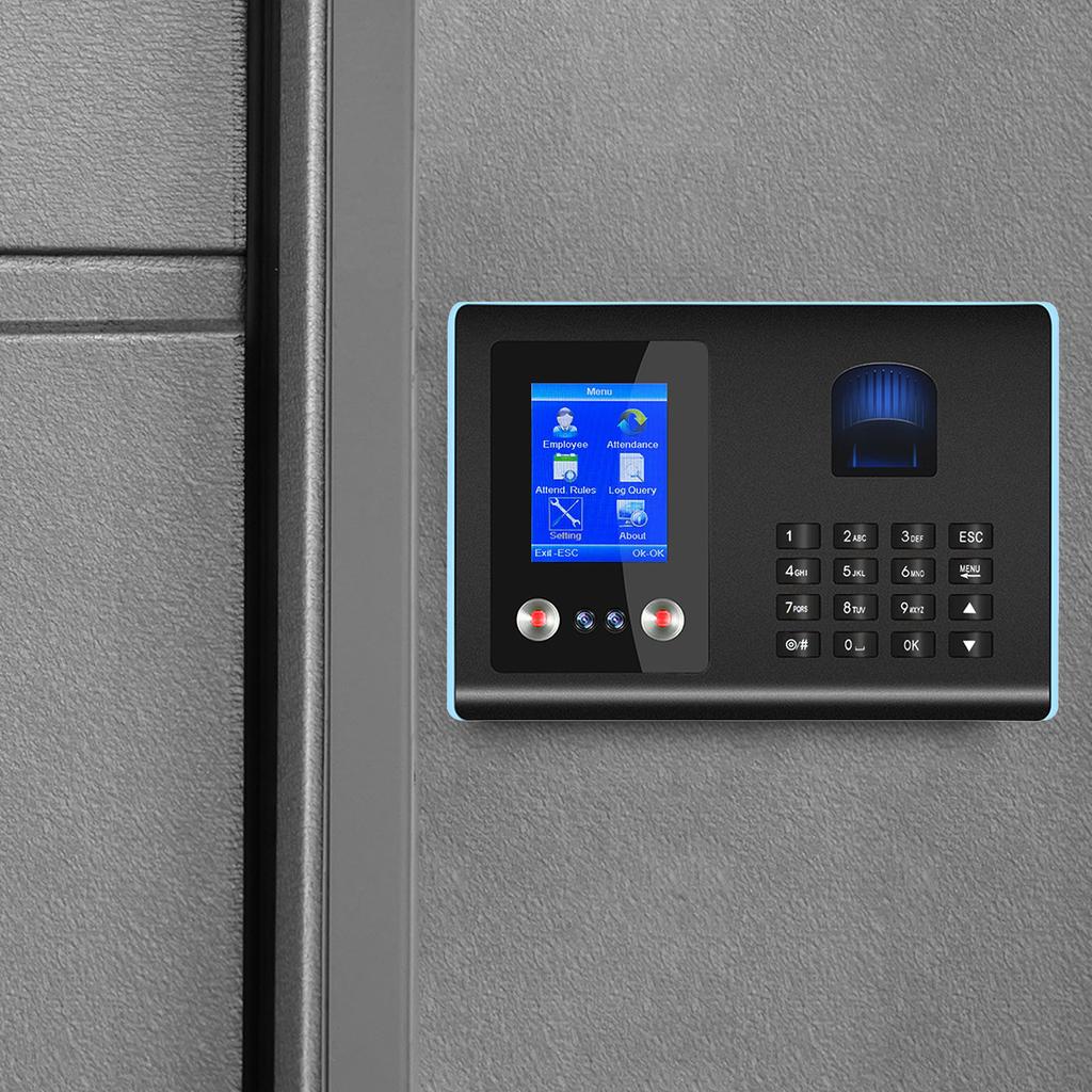 Face Fingerprint Time Attendance NaMachine Automatic Time Calculation Biometric Employee Attandence NaMachine