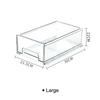 Kitchen Refrigerator Storage Box Drawer-type Fresh-keeping Box Food-grade Eggs and Meat Food Frozen Finishing Storage Box