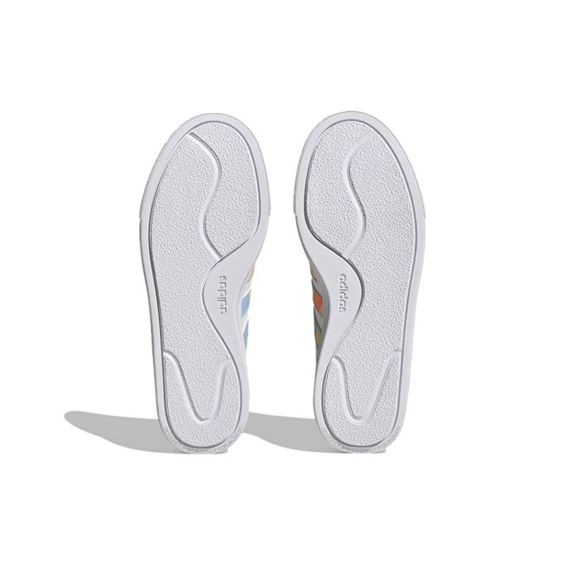 Adidas Neo Court Platform 'White Blue Orange' Women's Sneakers H06298