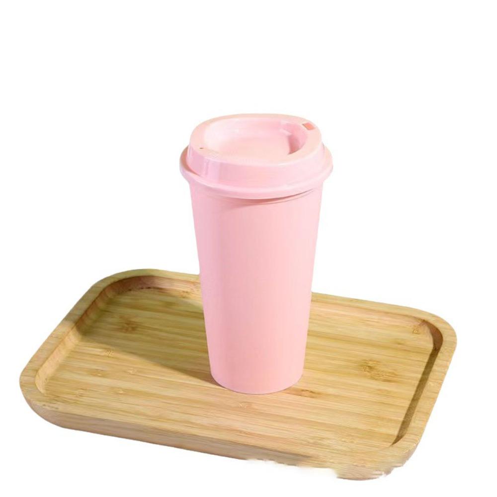 5pcs Reusable Coffee Cup 16 Oz Milktea Cup Drinkware Coffee Mug Office