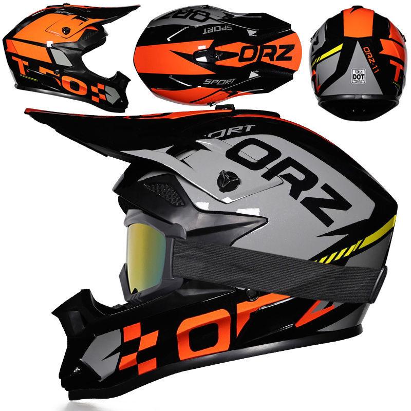 Off-road Motorcycle Helmet Men and Women Universal Kart Rickshaw Four Seasons Mountain Bike Speed Downhill Hood