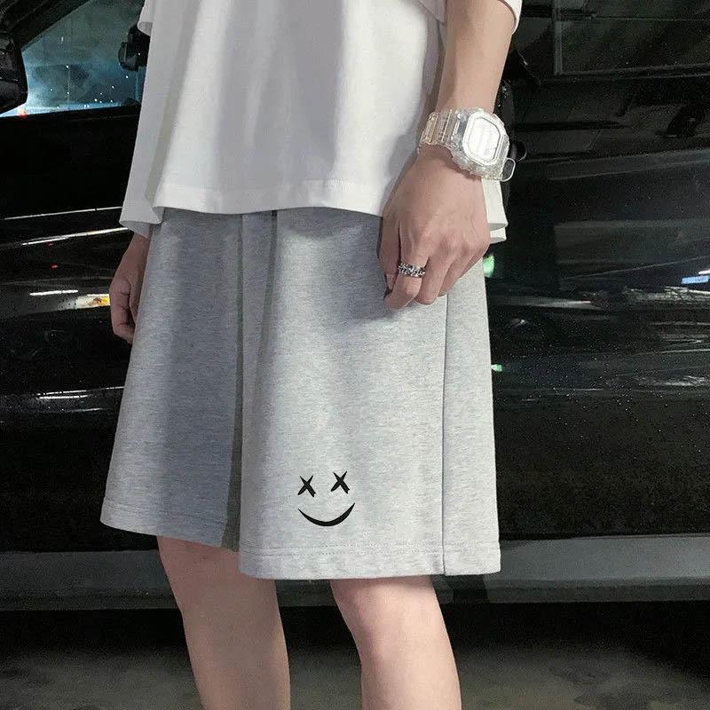 Youth Shorts Ins Sports Casual Style Pants Men's Trend Loose All-match Summer Thin Section Five-point Pants