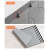 Multi-Function 34" x 22" Under Sink Mat Silicone Waterproof Cabinet Liner Easy to Clean Sink Tray for Kitchen Bathroom