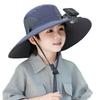 Sombrero Abanico Protector Solar para Niños Sombrero con Ventilador de Refrigeración Solar de Energía Solar Bordes Amplios Sombrero para el Sol Sombrero a Prueba de Sol para Acampada al Aire Libre Senderismo