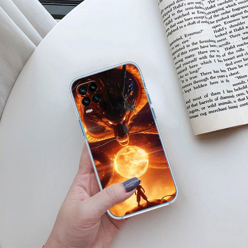 Anime Dragon Ball Transparent Phone Case for Motorola Moto E22I E22S E22 E32 E40 E7 E7I G Plus Power Play Stylus G22 G14
