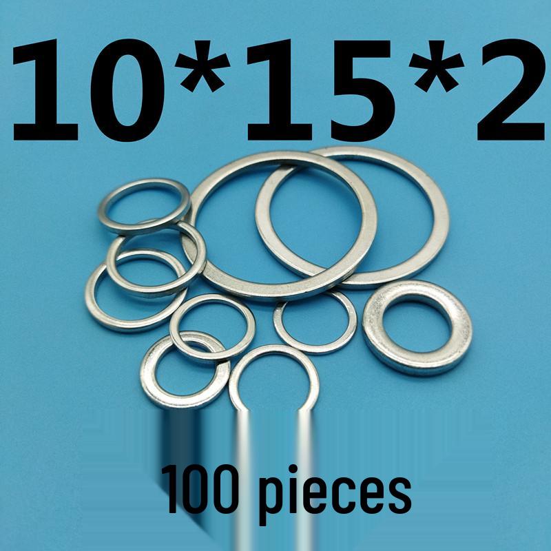 Thickened Galvanized Iron Flat Washer: Small Outer Diameter, Narrow Edge