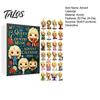 Advent Calendar for Christmas The Queen of Country Music 2026 Calendar, 24 Days Countdown Box, 2D Acrylic Ornaments, Collectible Gift Kids Fans Party