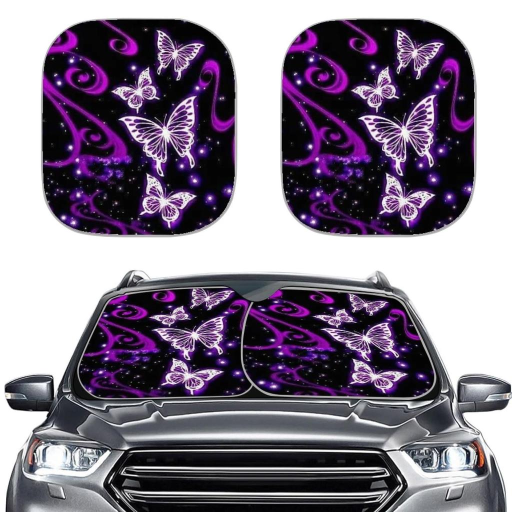 Car Sunshade Bohemian Wind Visor Aluminum Foil Sun Shield Car Sunshade Printing
