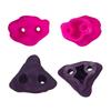 10Pcs Multi Colour Textured Climbing Rocks Wall Stones Kids Assorted Kit Bolt