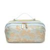 Elegant Vintage Embroidered Makeup Bag Large Capacity Portable and Perfect for Storing Cosmetics and Toiletries Ideal for Travel