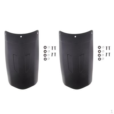 2X Motorcycle Universal Front Mudguard Wheel Cover Type A