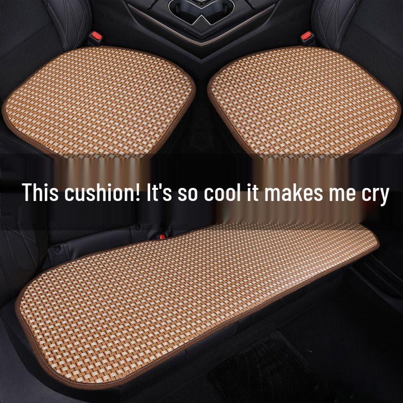 Bamboo Non-Slip Cooling Car Seat Cushion 