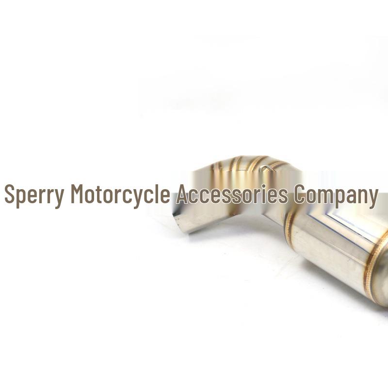 Exhaust Mid-Section for Qianjiang Huangxun 600 BJ600GS Cruiser with Back Pressure